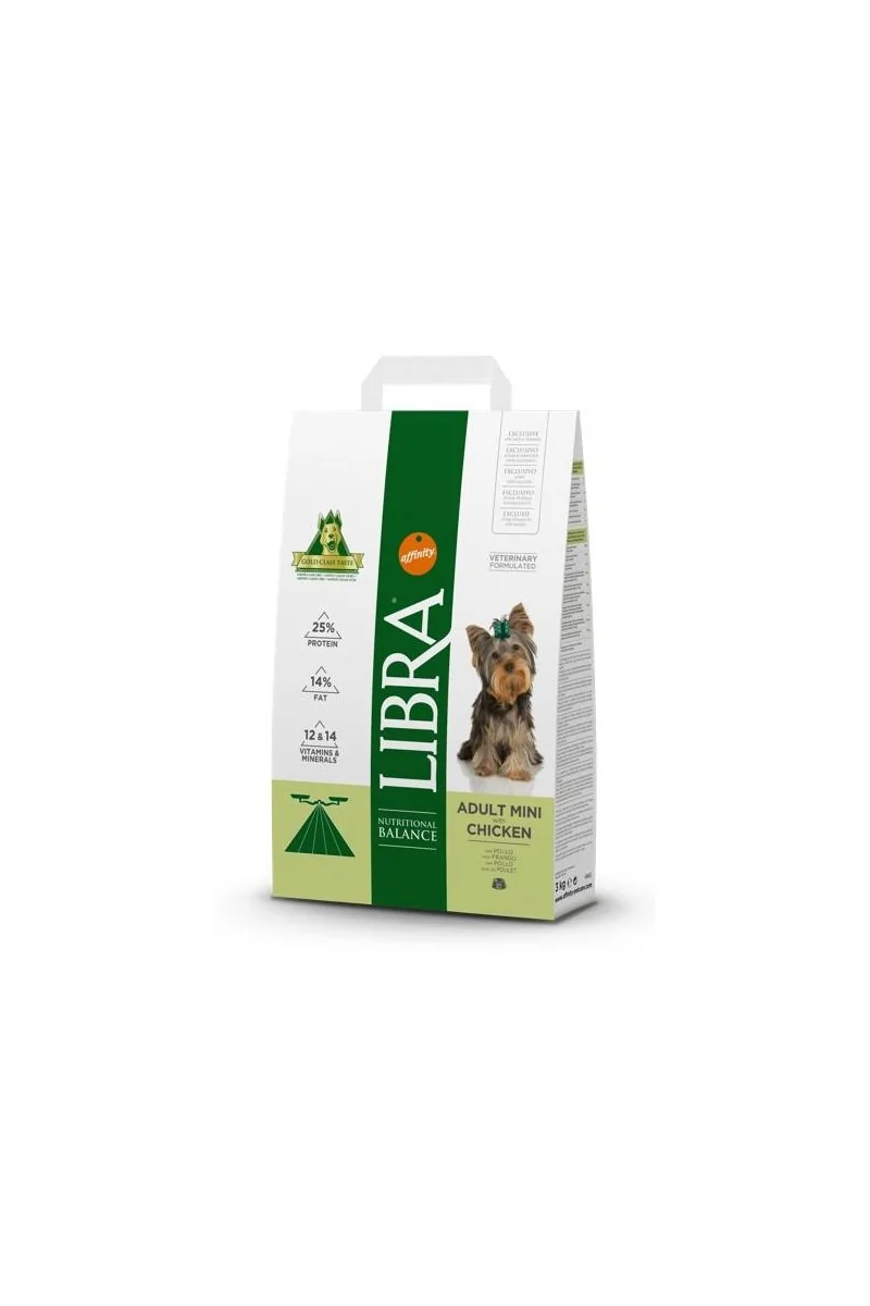 Comida Natural Perro Libra Canine Adult Mini Pollo 8Kg