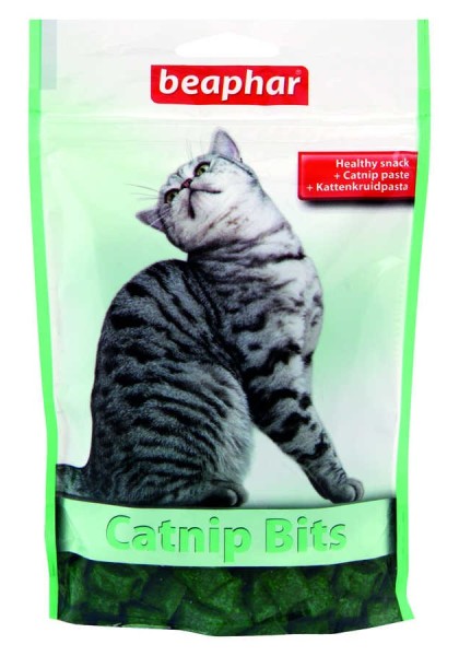 Premio Funcional Gato  Bocaditos Hierba Gatera "Catnip-Bits" Gato 150gr