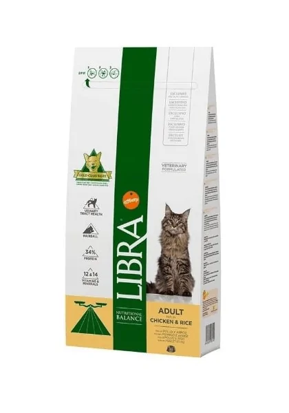 Comida Natural Gato Libra Feline Adult Chicken 15Kg