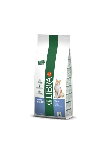 Comida Natural Gato Libra Feline Adult Sterilized Atun 15Kg