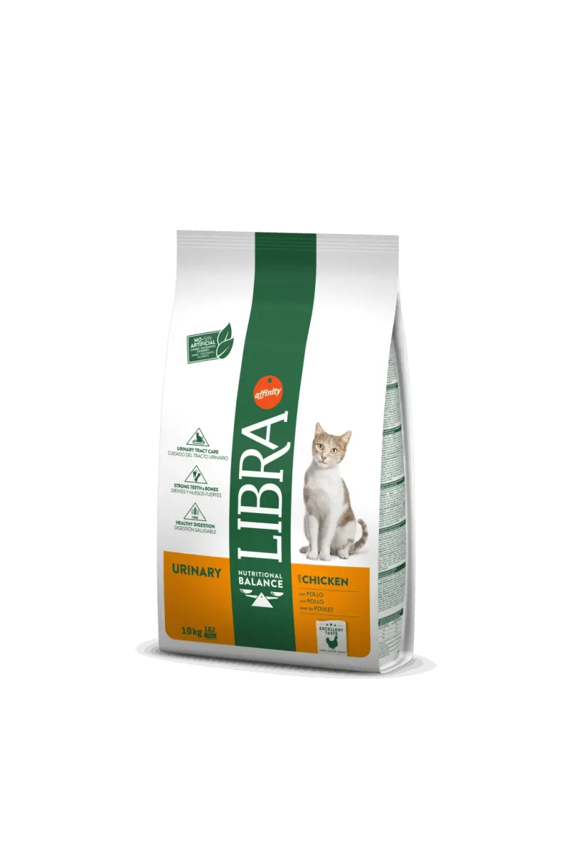 Comida Natural Gato Libra Feline Adult Urinary 10Kg