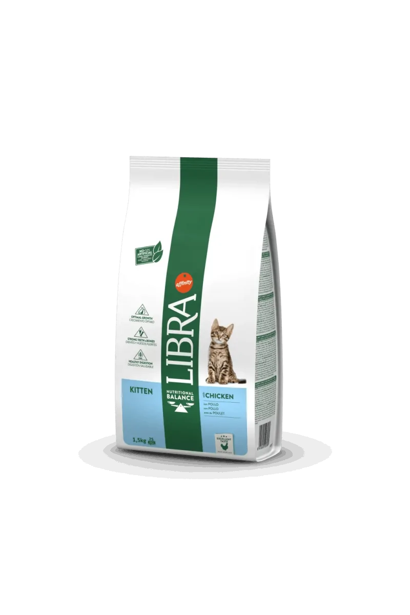 Comida Natural Gato Libra Feline Kitten 1,5Kg