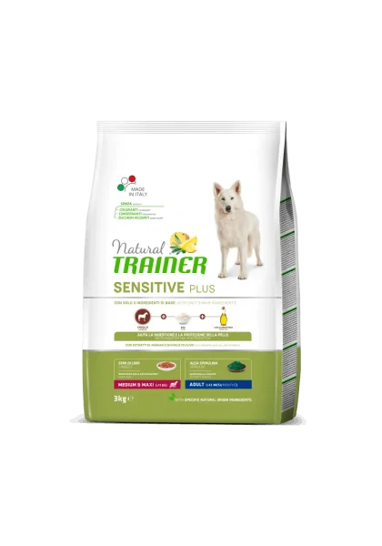 Comida Natural Perro Natural Train.Canine Plus Adult Caballo 3Kg