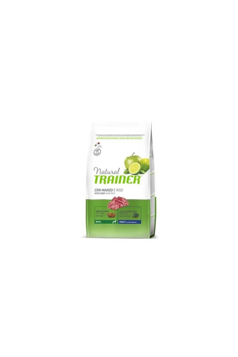 Comida Natural Perro Natural Trainer Canine Adult Maxi Ternera 12Kg