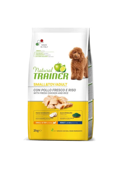 Comida Natural Perro Natural Trainer Canine Adult Mini Pollo 2Kg