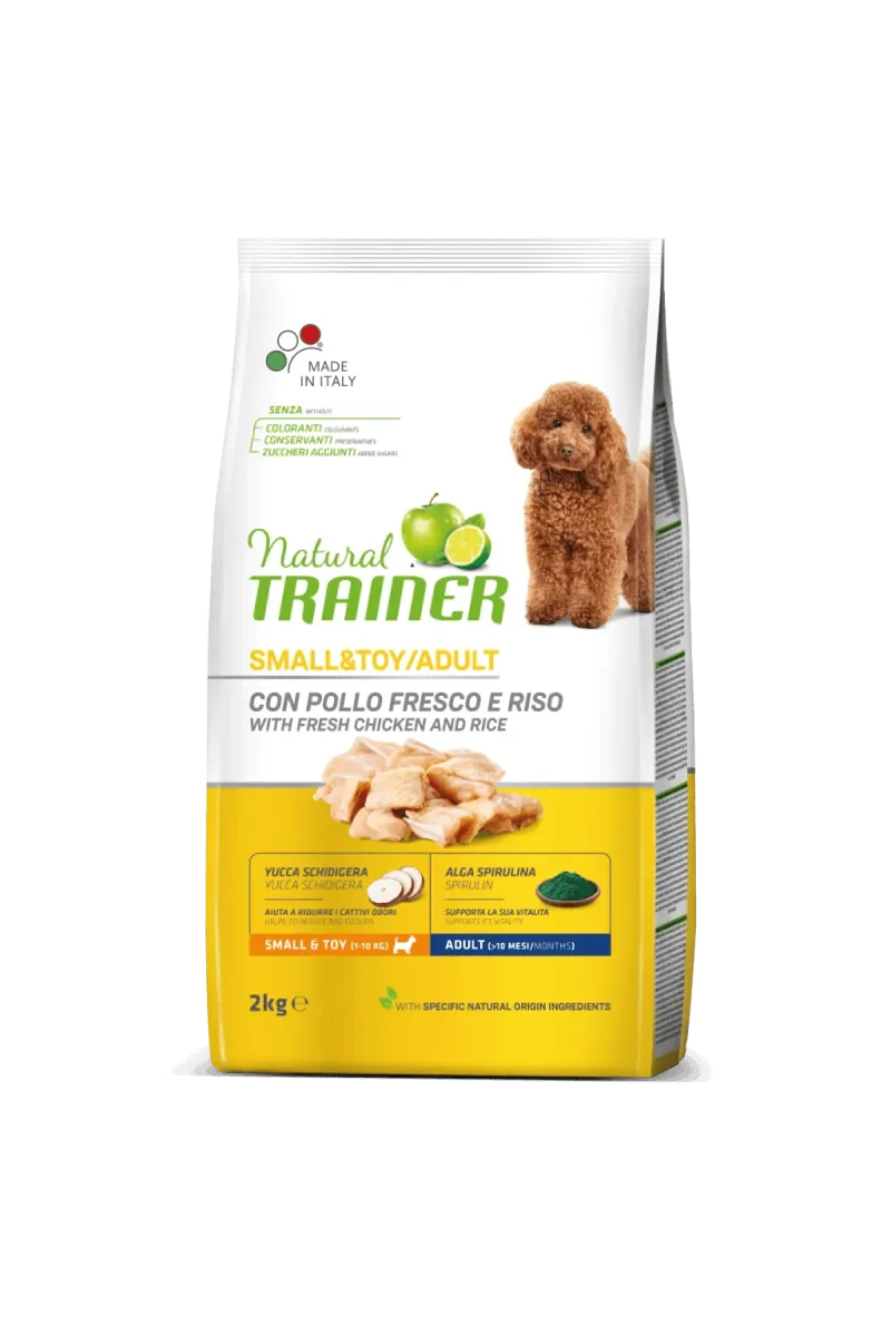 Comida Natural Perro Natural Trainer Canine Adult Mini Pollo 2Kg