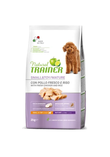 Comida Natural Perro Natural Trainer Canine Senior Mini 2Kg