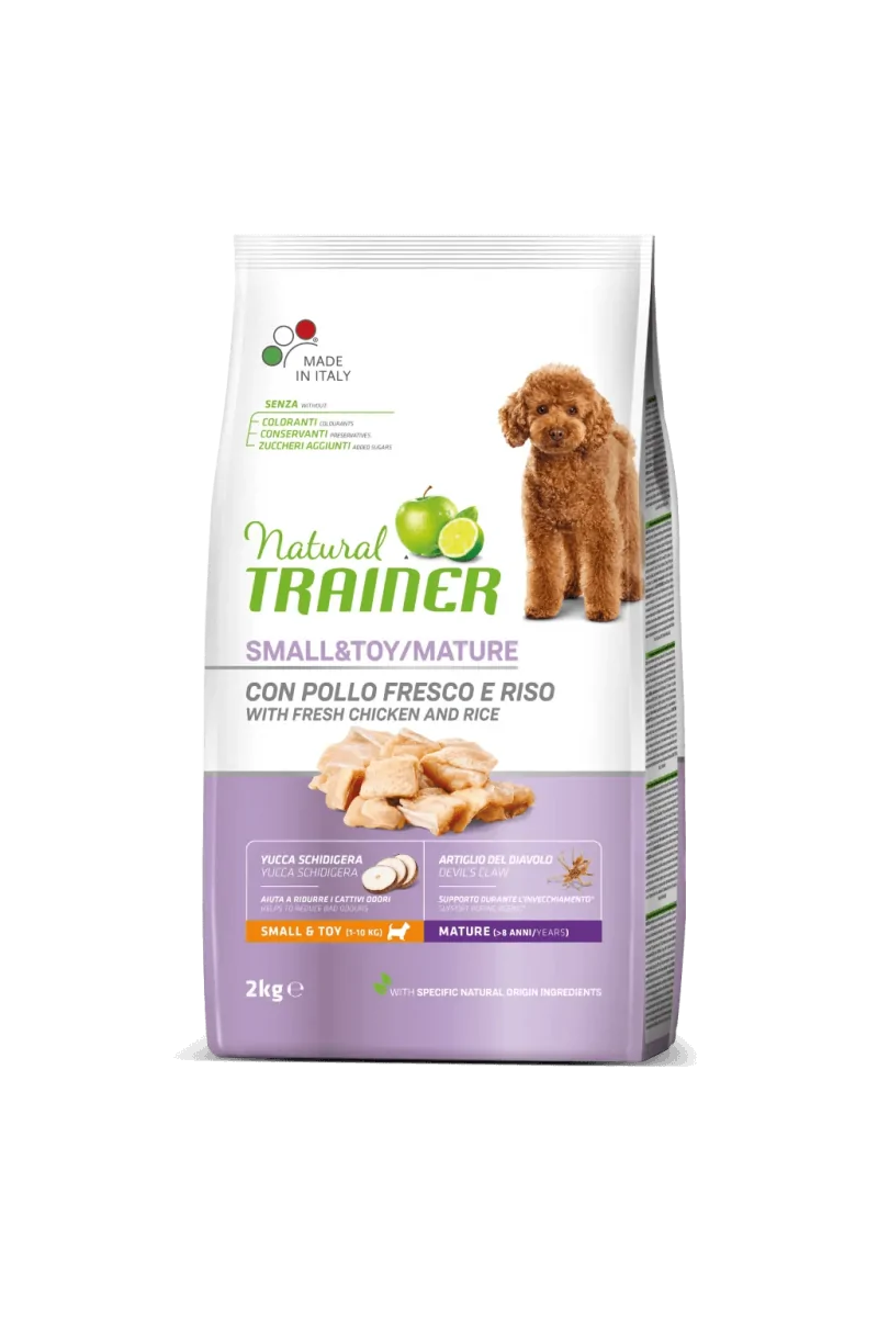 Comida Natural Perro Natural Trainer Canine Senior Mini 2Kg