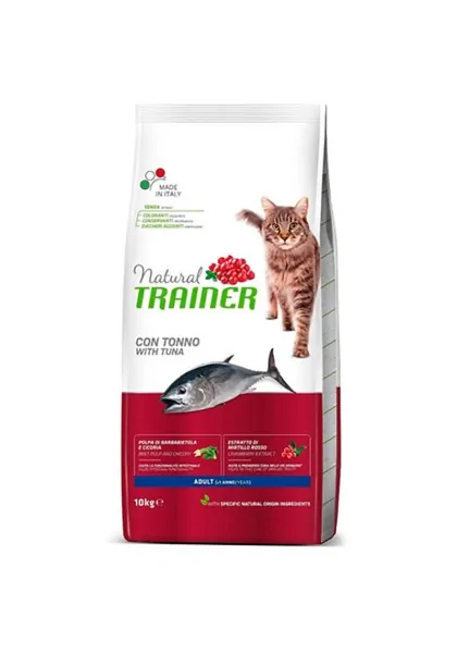 Comida Natural Gato Natural Trainer Feline Adult Atun 10Kg