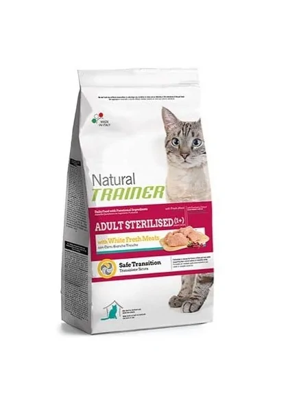 Comida Natural Gato Natural Trainer Feline Adult Steril. 3Kg