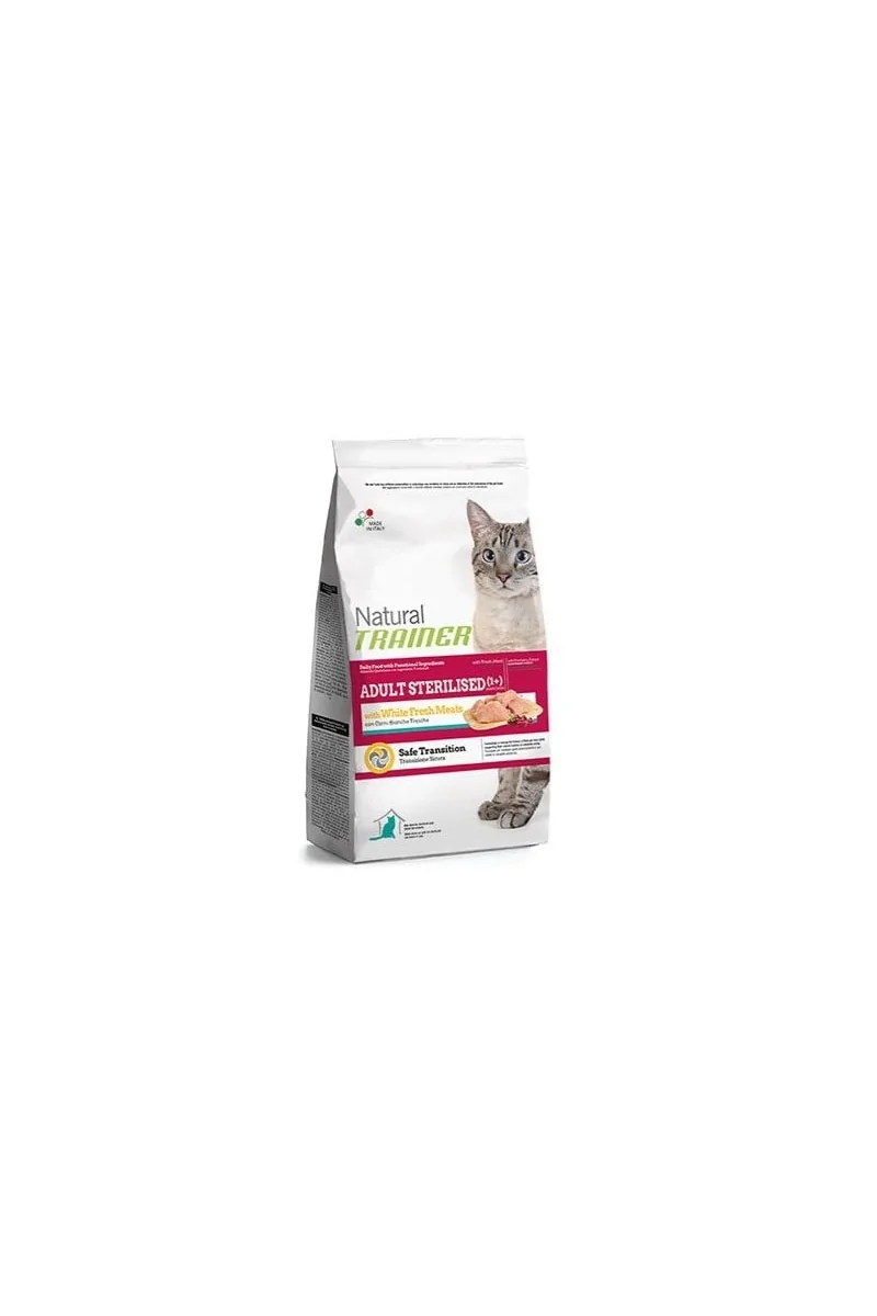 Comida Natural Gato Natural Trainer Feline Adult Steril. 3Kg