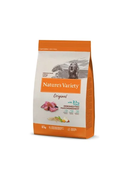 Comida Natural Perro NatureS V Original Canine Adult Md/Mx Atun 10Kg