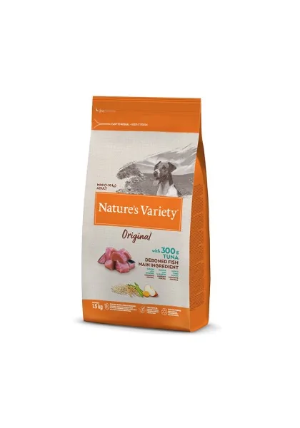 Comida Natural Perro NatureS V Original Canine Adult Mini Atun 1,5Kg