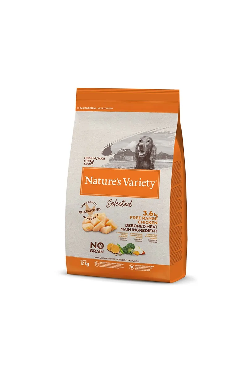 Comida Natural Perro NatureS V Selec Canine Adult Pollo Ca 12Kg