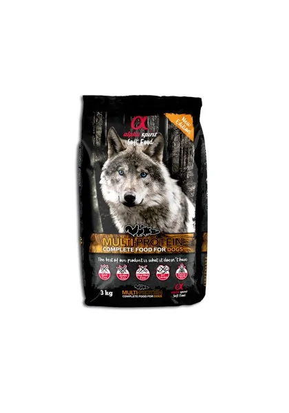 Comida Perro Adulto Pienso Alpha Spirit Canine Multiproteico Semihumedo 3Kg