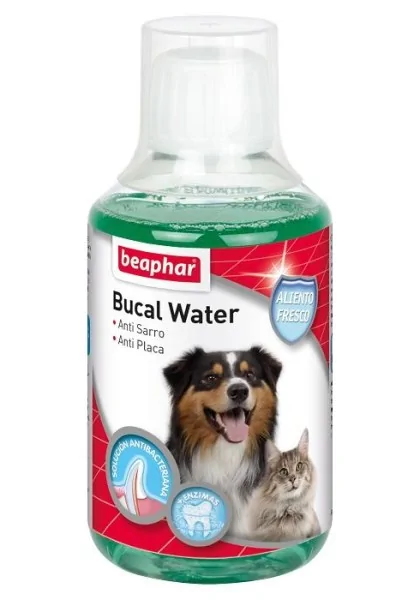 Agua de boca Beaphar Bucal Water Perro Y Gato 250Ml