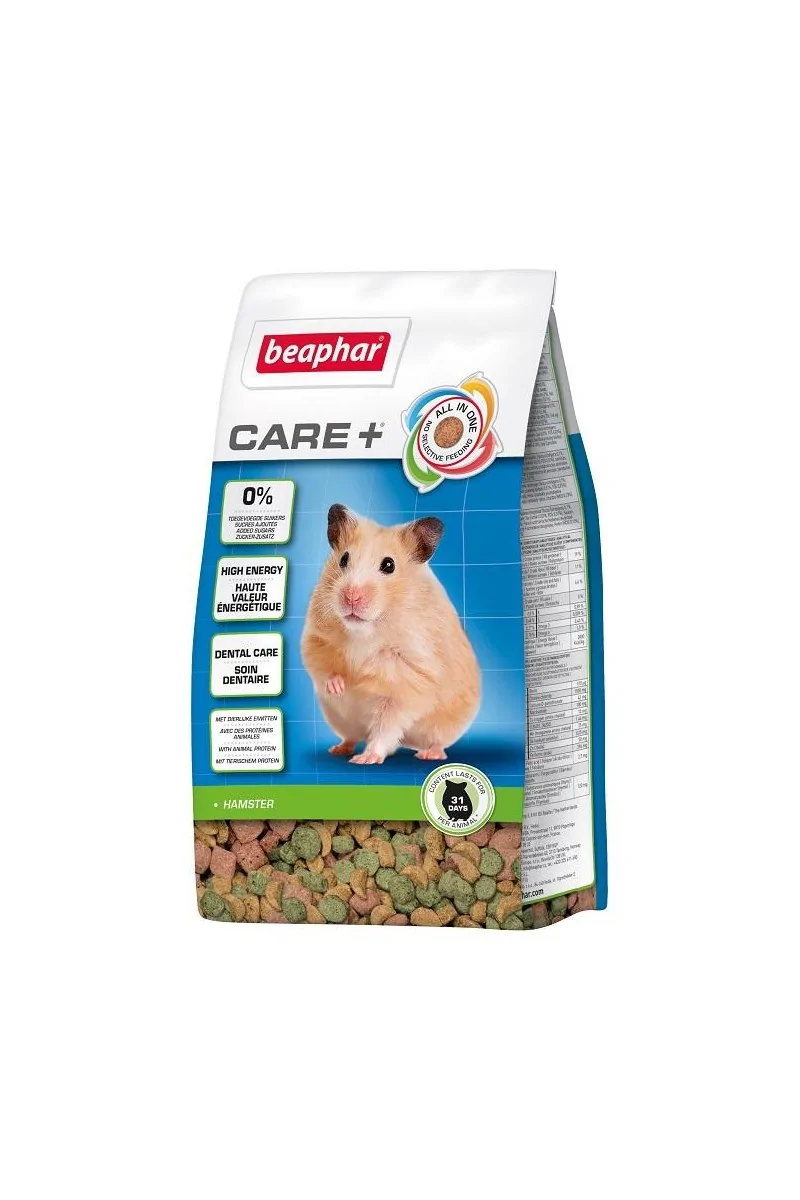 Suplemento Dental Pienso Conejo Beaphar Care+ Hamster 250Gr