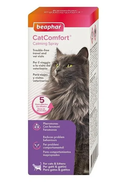 Ambientador Gato Beaphar Cat Comfort Spray Gatos 60Ml