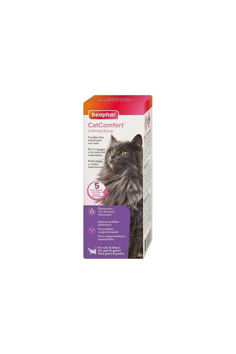 Ambientador Gato Beaphar Cat Comfort Spray Gatos 60Ml