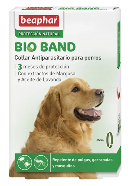 Correa Perro Beaphar Collar Bio Band Repelente Perro 65Cm