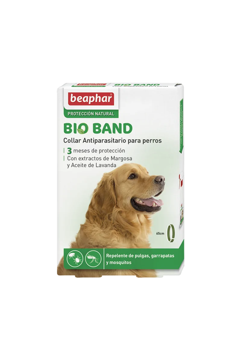 Correa Perro Beaphar Collar Bio Band Repelente Perro 65Cm