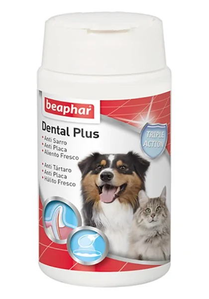 Suplemento Dental Perro Gato Beaphar Dental Plus 75Gr