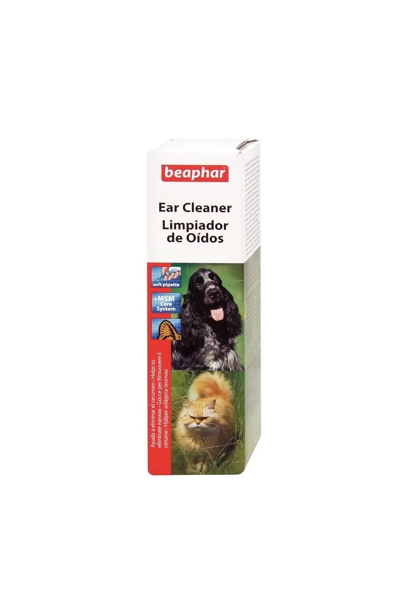 Suplemento Gatito Beaphar Limpiador De Oidos Perro Y Gato 50Ml