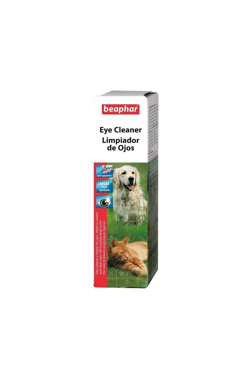 Suplemento Gatito Beaphar Limpiador De Ojos Perro Y Gato 50Ml