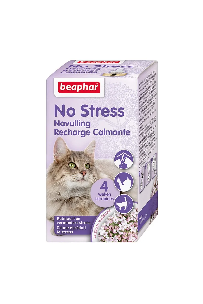 Ambientador Antiestres Beaphar No Stress Gato Recambio 30Ml