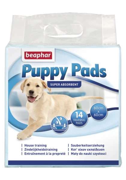 Higiene Perro y Gato Beaphar Puppy Pads Empapador Higienico 60X60 14Uds