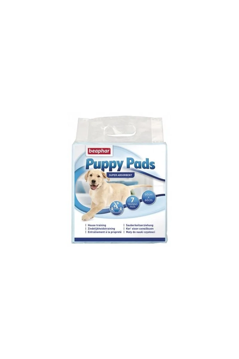 Higiene Perro y Gato Beaphar Puppy Pads Empapador Higienico 60X60 7Uds