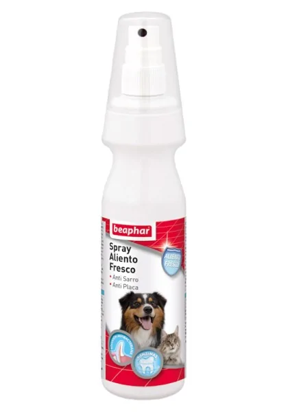 Higiene Perro y Gato Beaphar Spray Aliento Fresco Perro Y Gato 150Ml