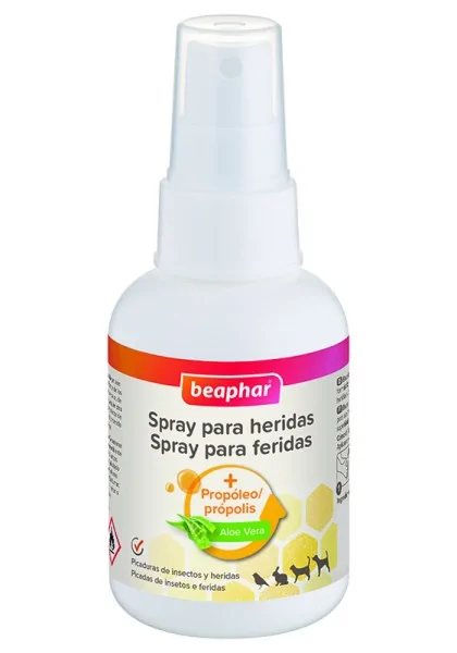 Higiene Perro y Gato Beaphar Spray Para Heridas 75Ml