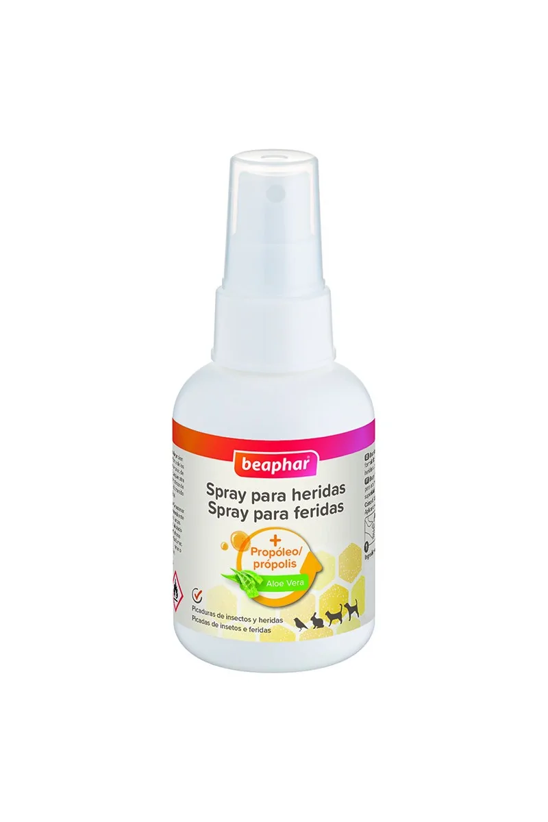 Higiene Perro y Gato Beaphar Spray Para Heridas 75Ml