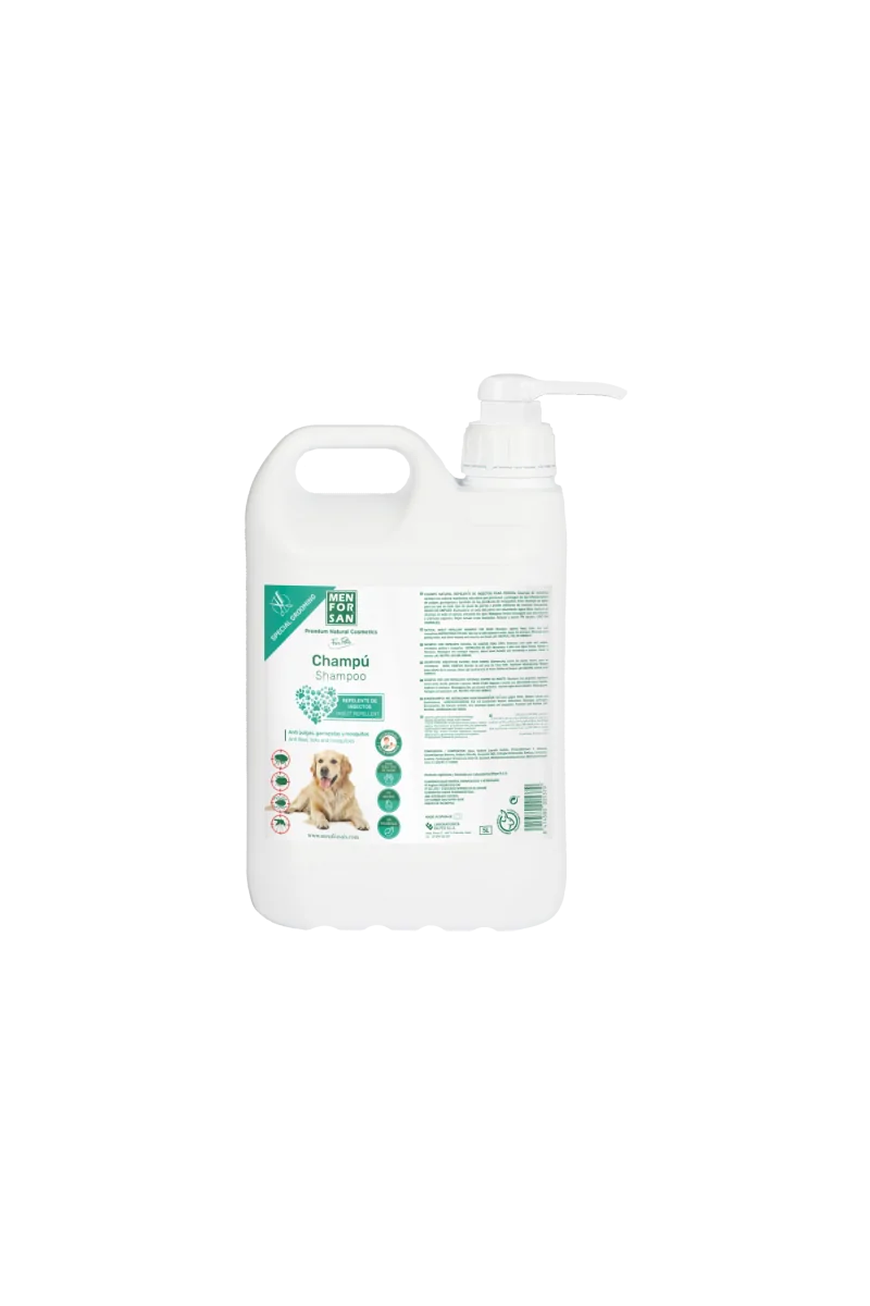 Champu Perro Repelente Con Citronela 5L