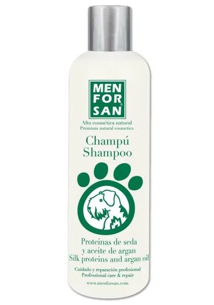 Champu Proteinas Seda+Aceite Argan 300Ml Menforsan