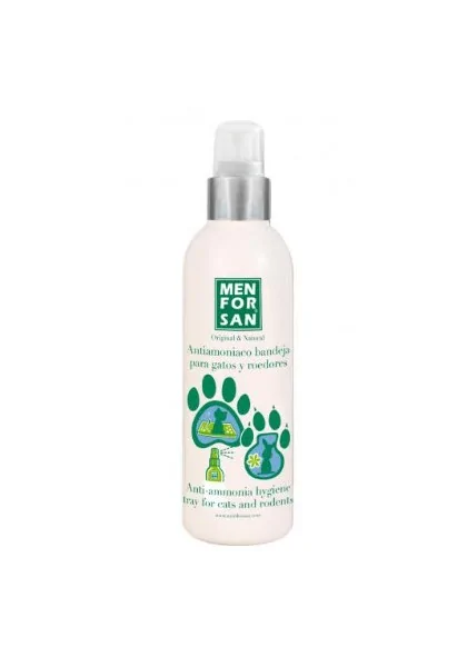 Spray Menforsan Antiamoniaco Para Bandeja Gato Roedor 125Ml