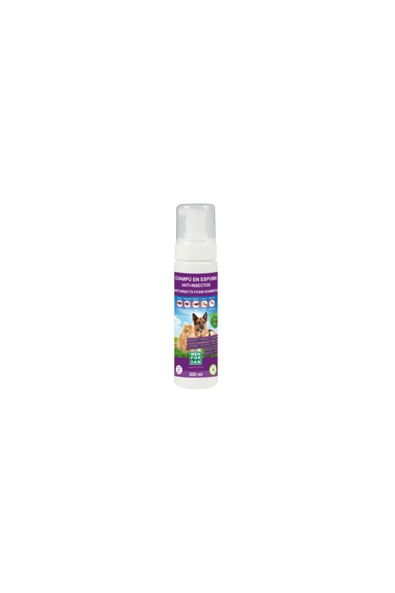 Champu Menforsan Champu Espuma Anti-Insectos 200Ml