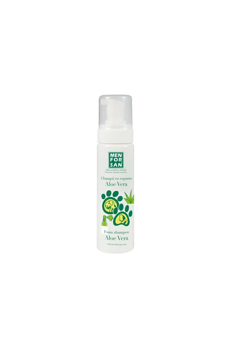 Champu Menforsan Champu Espuma Con Aloe Vera 200Ml