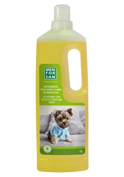 Camas Menforsan Detergente Para Ropa Y Cama De Mascotas 1L