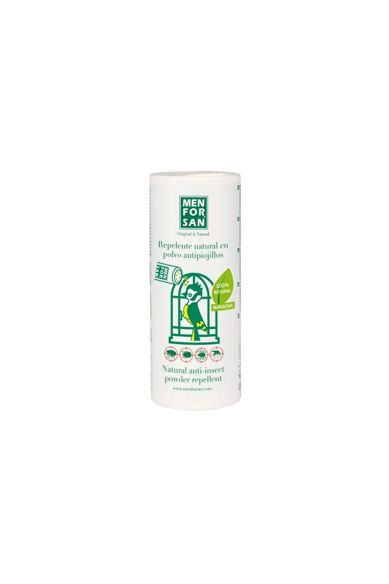 Repelente Natural En Polvo Antipiojillos Aves 250Ml