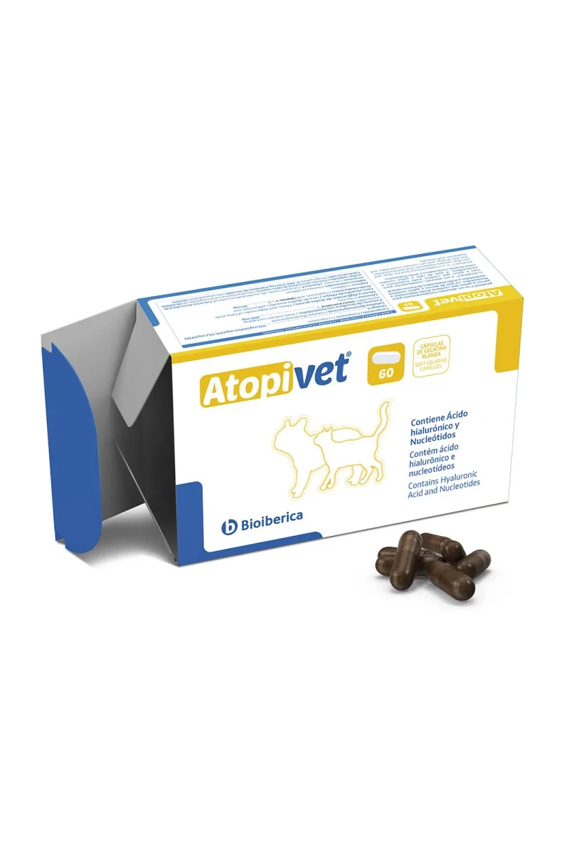 Suplementos Gato Atopivet 60 Capsulas