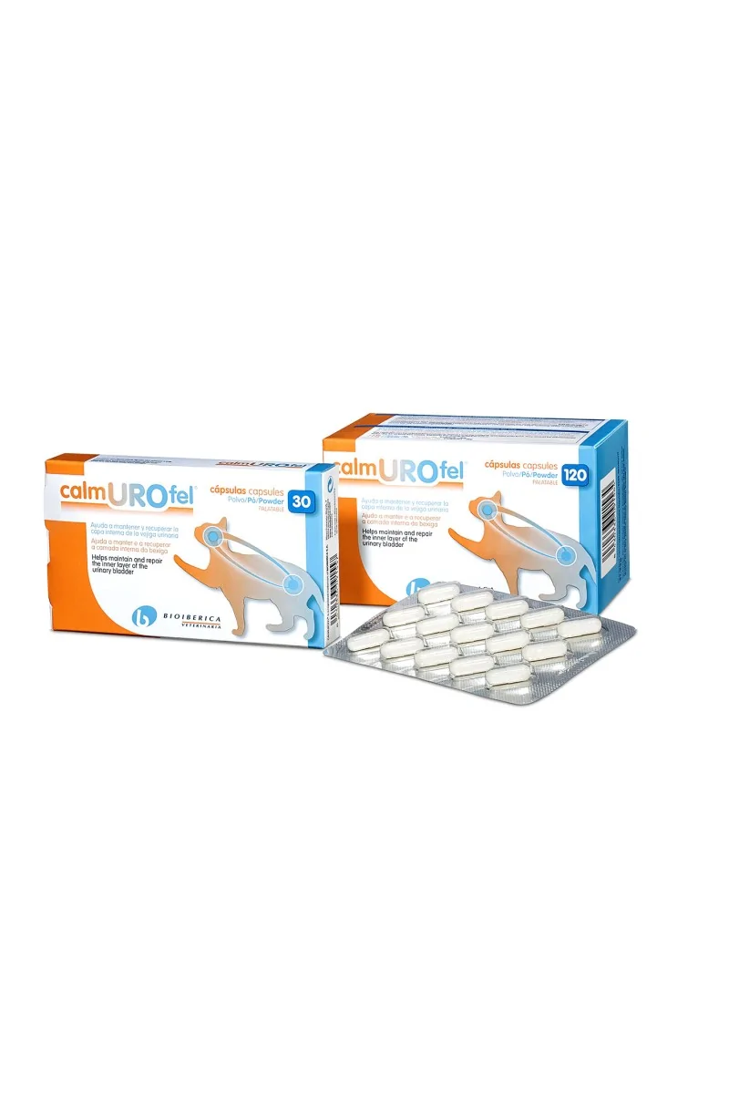 Suplementos Gato Calmurofel 120Cap