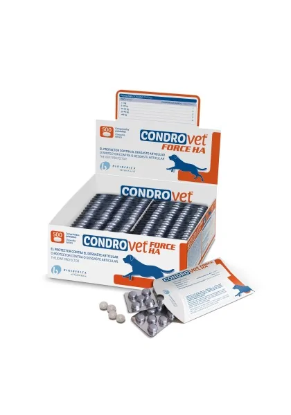 Suplementos Gato Condrovet Force Ha 500Cpd