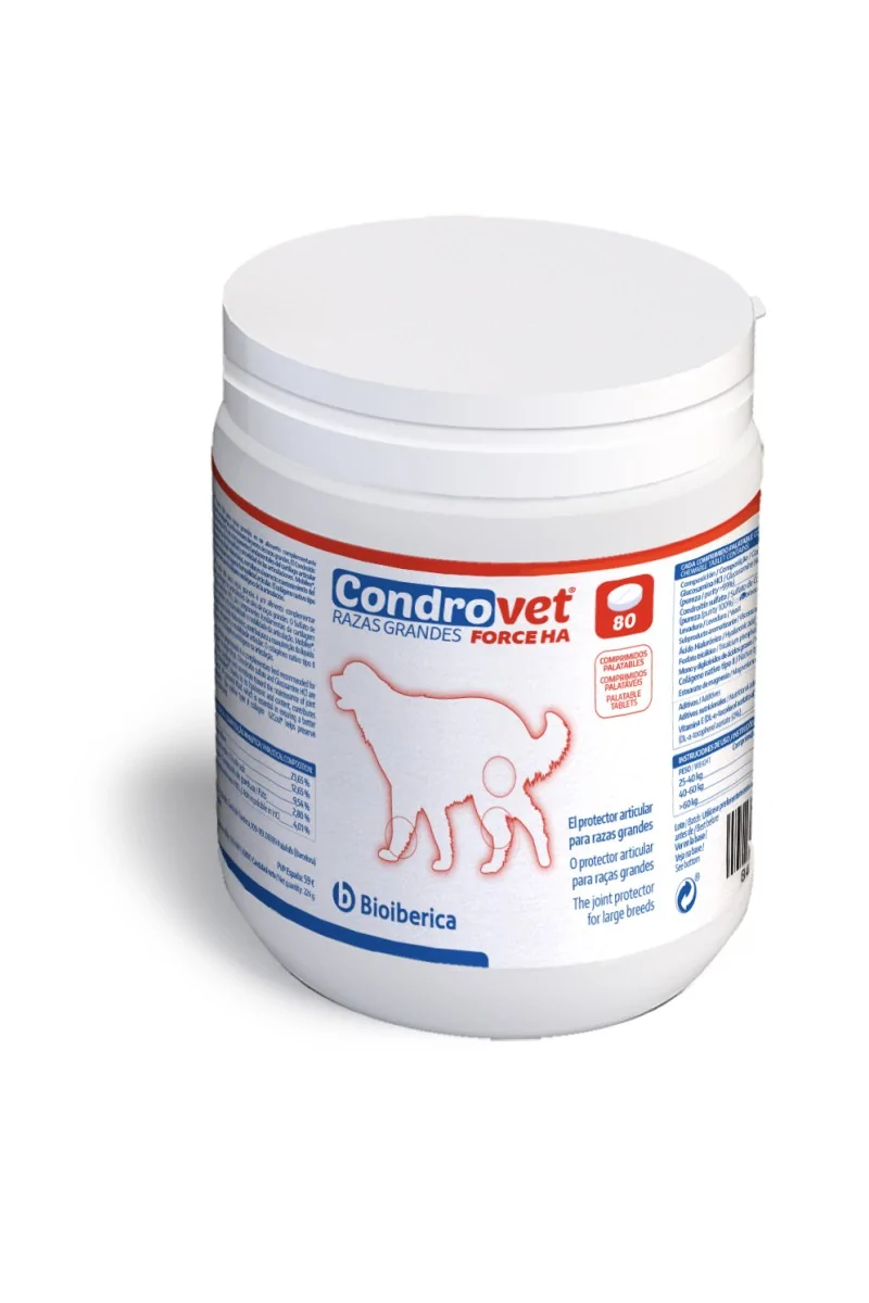 Suplementos Gato Condrovet Force Ha Razas Grandes 80Cpd