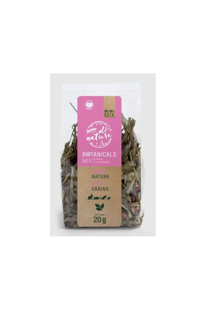 Bunny Botanicals Minimix Llanten Menor Petalos Rosa 5X20Gr