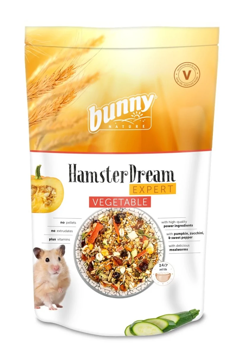 Bunny Hamster Sueño Expert Vegetales 500Gr