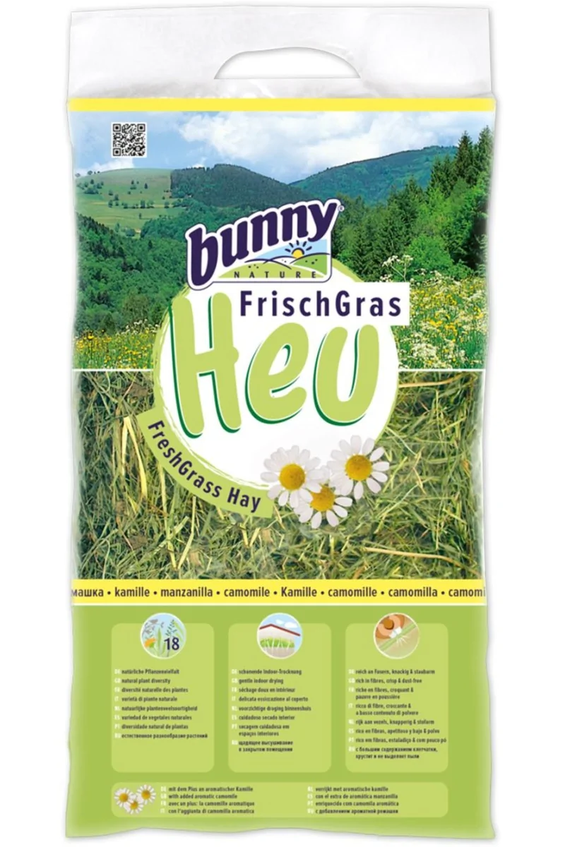 Bunny Heno Fresco Camomila 500Gr