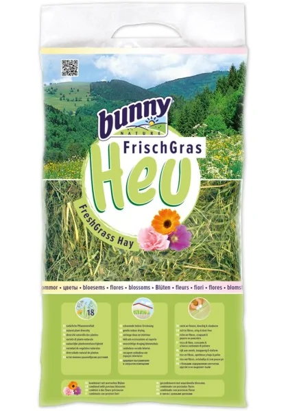 Bunny Heno Fresco Flores 500Gr