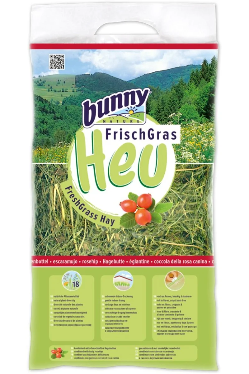 Bunny Heno Fresco Rosa Mosqueta 500Gr